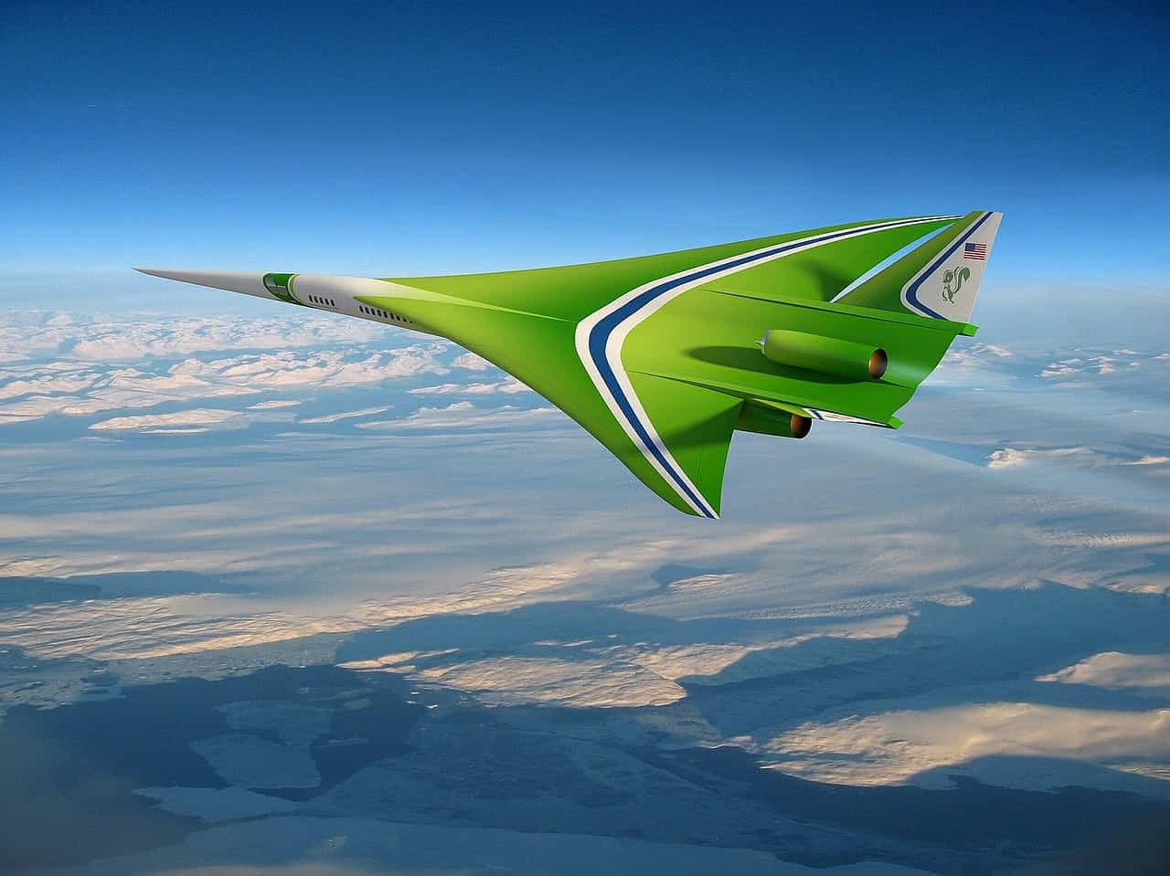 il jet set supersonico per trasportare passeggeri paganti entro il 2029