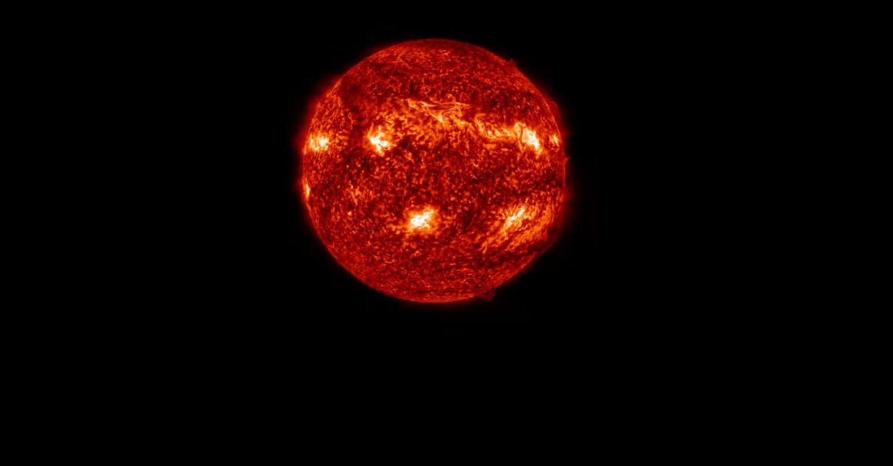Immagine del sole alle 13:32 del 15 luglio 2022, giusto per provare a prendere il filamento que dio come risultato la EMC. Immagine generata con Helioviewer. eliovisore