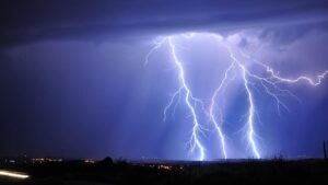 tempesta di fulmini