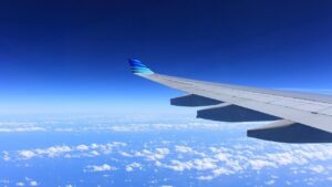 aereo in volo