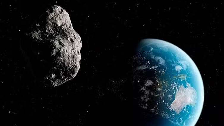 Illustrazione di asteroidi in orbita terrestre. Sebastian Kaulitzki/Wikimedia
