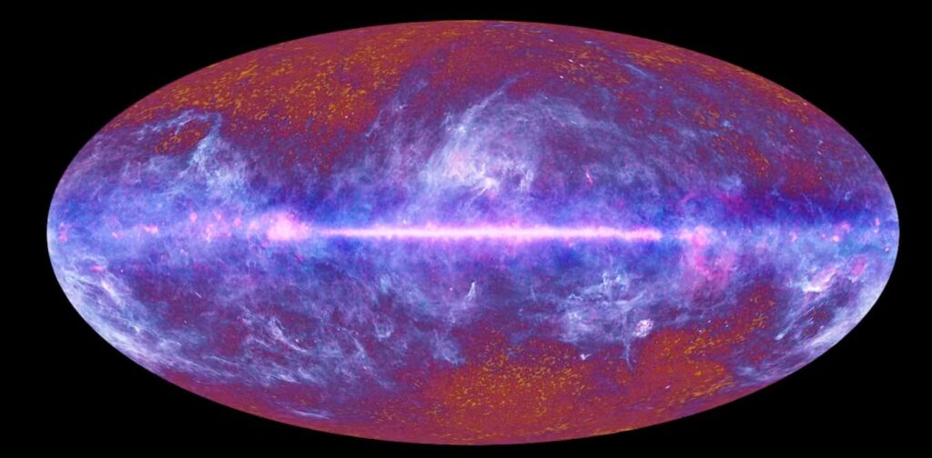 La luce rimasta dal Big Bang, vista dal satellite Planck