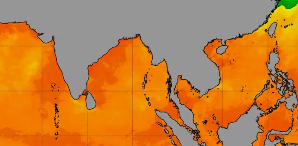 Gli effetti del caldo dell'Oceano Indiano sulle terre costiere