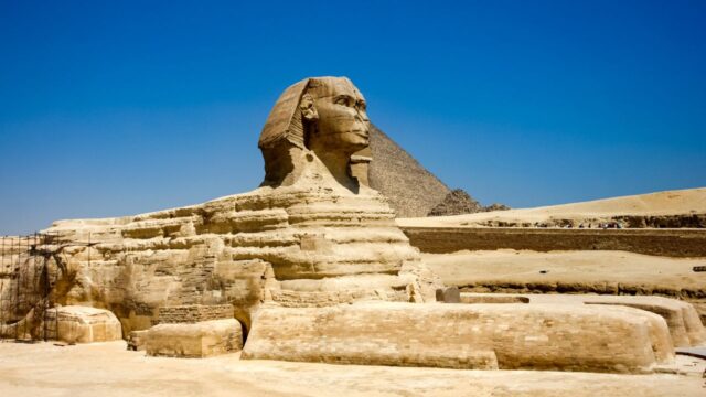 Come il vento ha modellato la Grande Sfinge di Giza