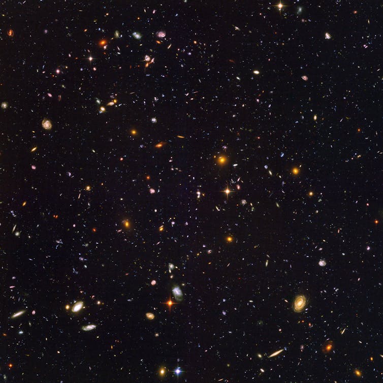 Galassie riprese dal telescopio Hubble