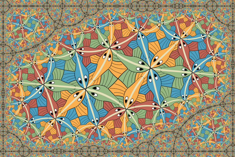 estensione del Circle Limit III di Escher